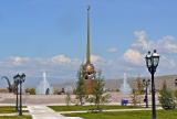 Обновленный обелиск «Центр Азии»