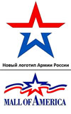 заклеили логотипом «Армия России»... Который тоже, в свою очередь, скоммуниздили у американцев