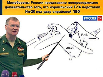 Минобороны РФ: сирийские ПВО сбили российский Ил-20 из-за «безответственных действий» Израиля