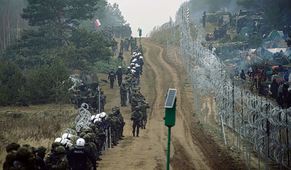 Миграционный кризис на границе Беларуси